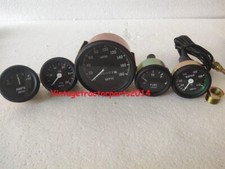 SMITHS Réplique 52mm Kit Température Fioul Amp Jauge + Compteur 0-289.7km/H 85MM