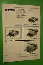 Olivetti Machines À Écrire