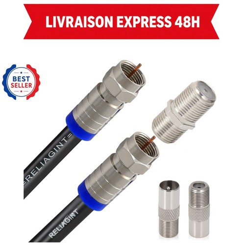 Câble coaxial rg6 m 75 - câble, 2