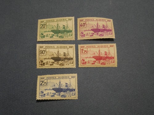 Algerie serie timbres 153 - serie, n°153