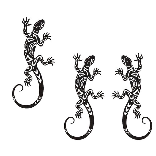 Sculpture murale gecko - murale, de