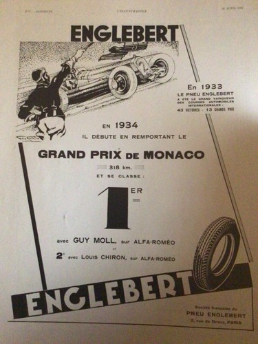 Publicite ancienne pneu - ancienne,