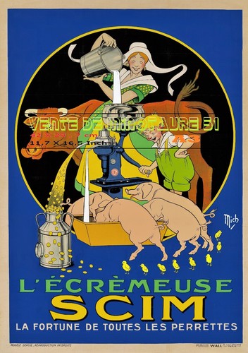 Agriculture écrémeuse scim - agriculture,