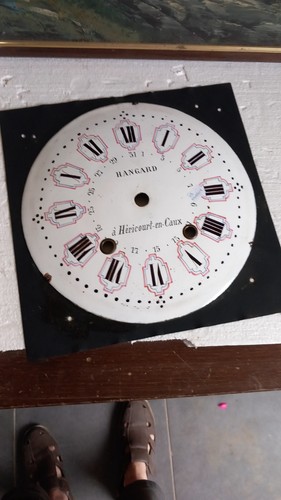 Ancien cadran comtoise - de,