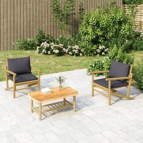 Salon jardin avec coussins - salon,