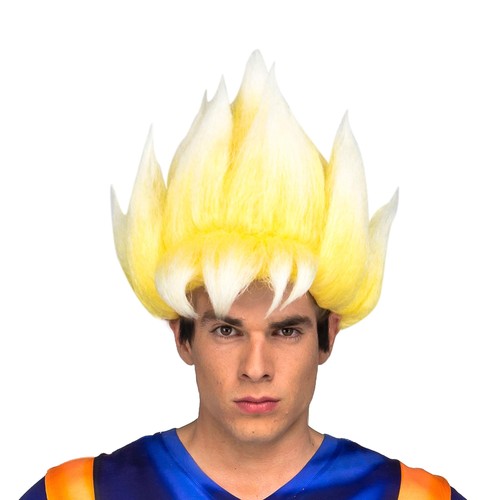 Perruque sayan goku dragon - perruque,