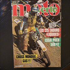 MOTO VERTE  98 PUCH 500 KTM 125 GS CAGIVA 125 WRX SWM GILERA HONDA CL 250 S 1982