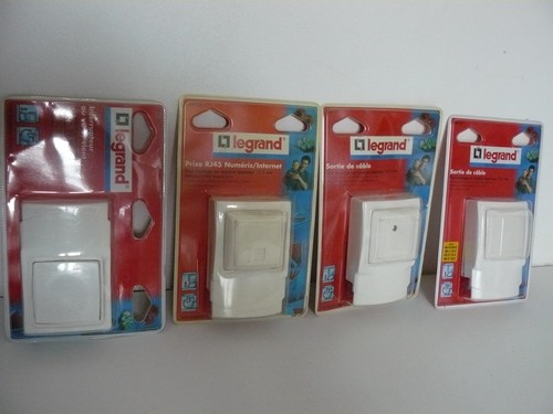 Lot legrand prise 45 - legrand :, rj