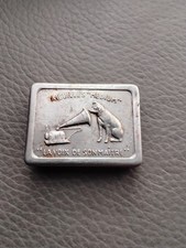 Boite Aiguilles Gramophone La Voix de son Maître Médium Pyrogène