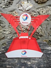 Présentoir de garage à bidon d'huile TOTAL no Shell Esso Bp Fina Mobil