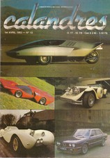 CALANDRES 13 LUIGI COLANI TURBO PHANTOM AUDI QUATTRO INTERMECCANICA LA CROSSE