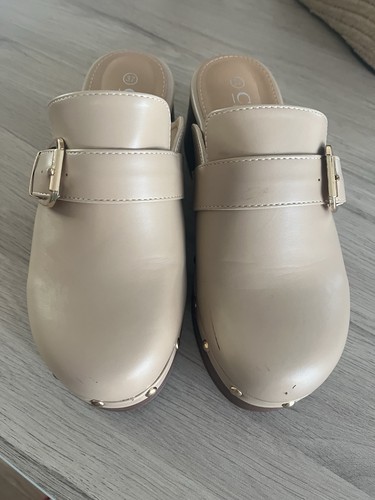 Sabot beige femme - sabot,