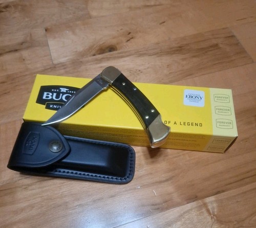 Buck 110 ebony handle folding - buck,