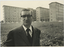 Italia, Corrado Corghi, Direzione della D.C.  Vintage silver print Tirage arge