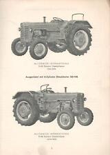 ---►CATALOGUE ORIGINAL de 1960 PIÈCES DÉTACHÉES TRACTEUR McCORMICK IH D-436
