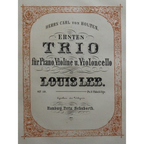 Lee louis trio - lee,