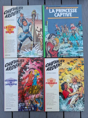 Lot tomes chevalier - 4,