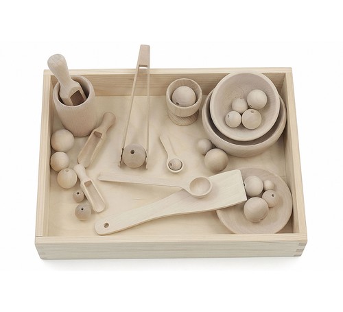 Set éducatif montessori bois - set,