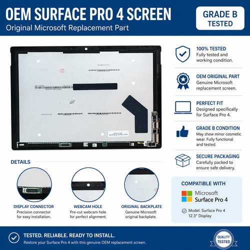 Microsoft surface pro - surface, Écran
