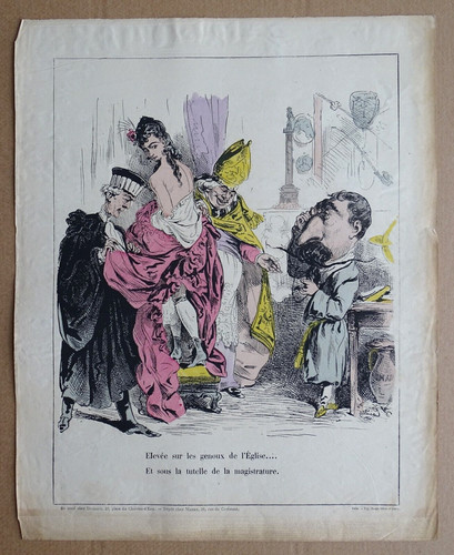 1871 lithographie orig - lithographie,