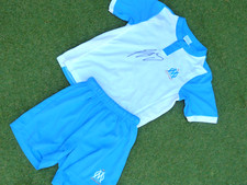 Maillot + Short signé OLYMPIQUE DE MARSEILLE om AUBAMEYANG ultra foot