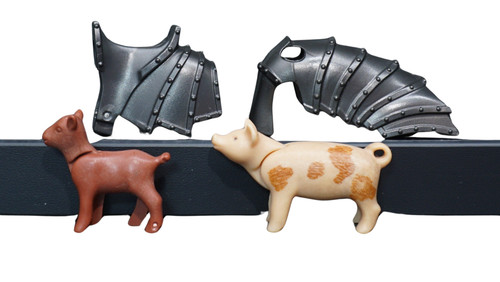 Playmobil armure cheval - armure, de