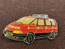 PINS PIN POMPIER FIRE SAPEURS POMPIERS RENAULT ESPACE SMUR