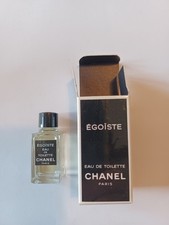 Miniature  Egoïste de Chanel Eau de Toilette 4 ml, boite, très bon état