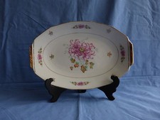 plat ovale en porcelaine de limoges,reva
