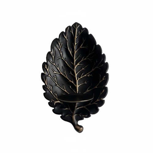 Applique murale feuille fer - applique, en