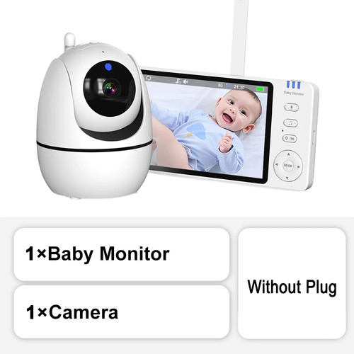Babyphone vidéo pouces avec - babyphone,