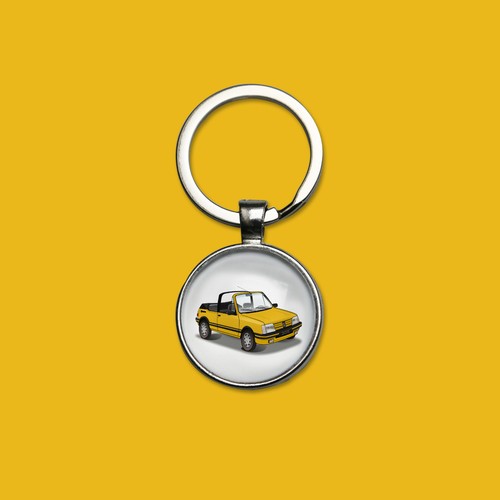 Porte clés peugeot 205 cti - peugeot,