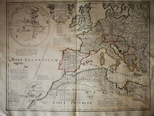 Carte Ancienne Aelamitarum Imperium Sanson 1712 old map Atlas Rare