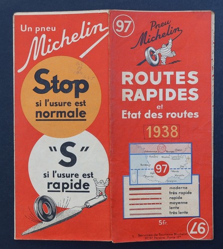 Carte michelin etats des - n°97,