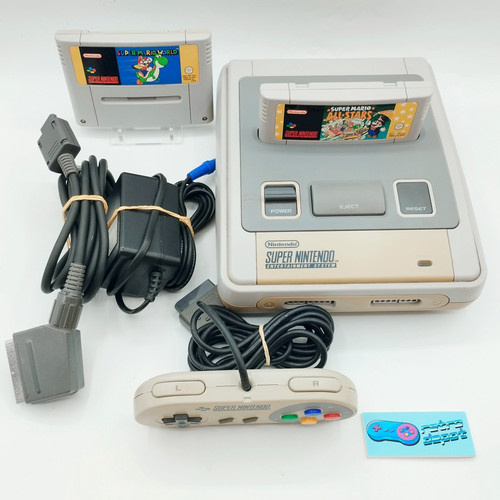 Console super nintendo snes - console,