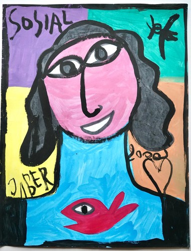 Jaber gouache originale - ,