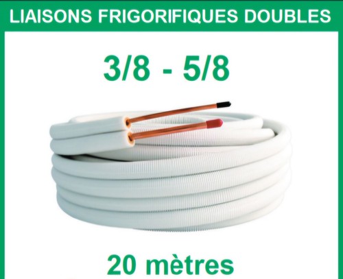 Liaison frigorifique isolée
