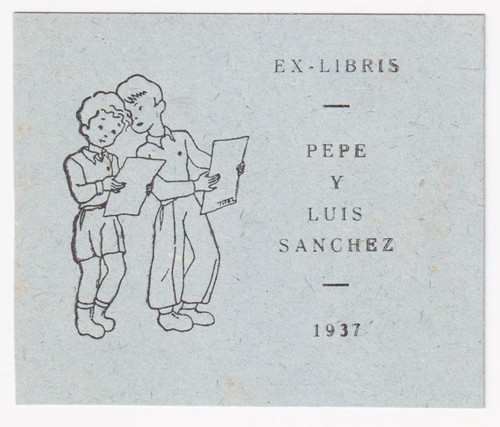 Exlibris pepe luis sanchez - pepe,