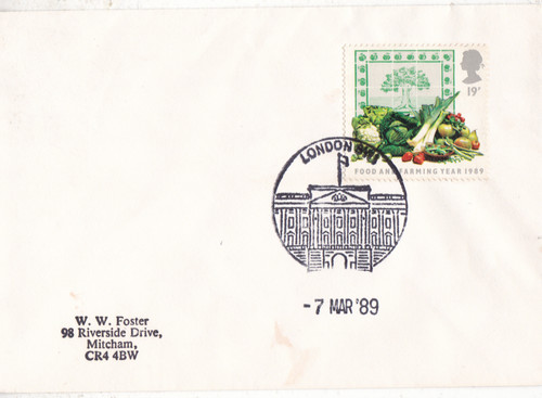 1989 london bureau fdc - 1989,