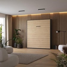 Lit escamotable  M1 180x200  lit pliant avec ressorts à gaz