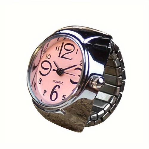 Bague montre quartz bande - bague,