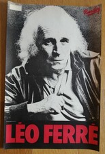 LEO FERRE affiche promo