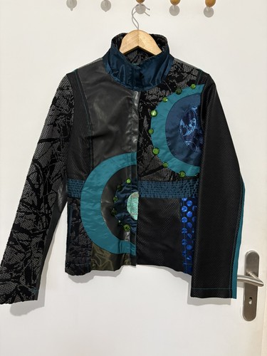 Veste desigual femme cuir - femme,