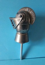 Ancien Bouchon Verseur Forme Casque De Chevalier de Bistrot Déco Bar HT 14,5 cm