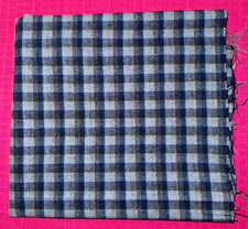 Tissu ancien tartan pure laine