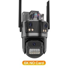 Caméra Surveillance 6K Wifi Extérieure PTZ Zoom Suivi Mouvement Vision Nuit