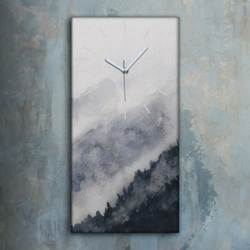 Horloge murale sur toile - , 30x60