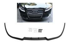 Pour Audi A4 S4 B7 8E Spoiler Lèvre Lame Inférieure Jupe De Pare-Choc Avant Noir