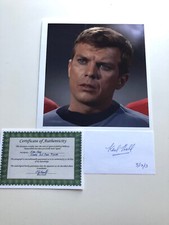 Karl Held -Star Trek Actor- Rare Signed Autograph And Photo With COA