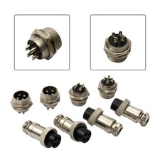 16mm GX16-4 Mod??le Aviation Connecteur Prise 4 Broche Accessoires Panneau Cable